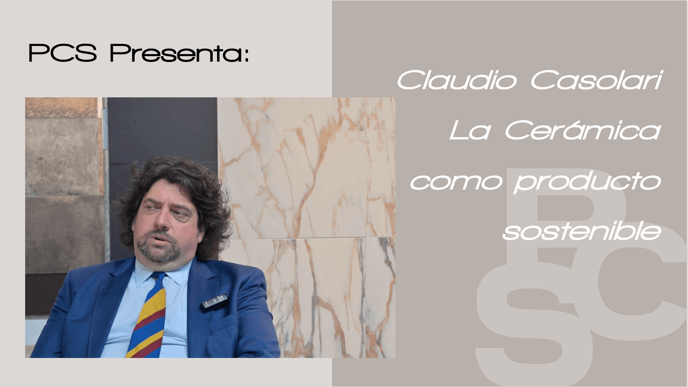 Claudio Casolari ceramica sostenible
